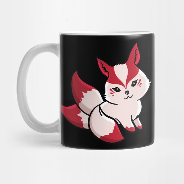 Kawaii Kitsune Fox by KawaiiAttack